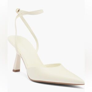 Open Edit Cream Women's Heels